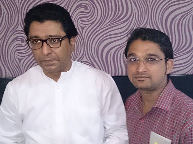 MNS chief Shri Raj Thackeray.